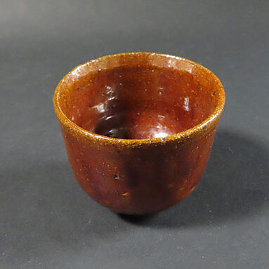 愛知県瀬戸市のお客様より骨董品出張買取で古陶器の盃を買取ました