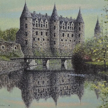西村龍介のヨーロッパの古城の洋画を紹介します